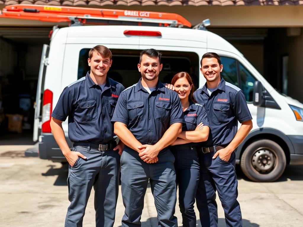 Our professional garage door team